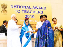 National Best Teacher Award 2010